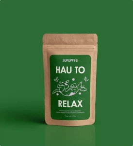 SUPUPPY HAU TO RELAX - naturalny suplement na uspokojenie 200G
