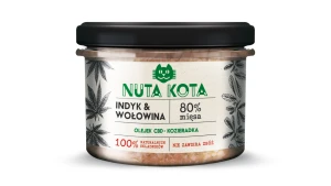 Nuta kota karma kocia indyk i wołowina 80% mięsa 