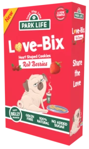 Ciasteczka dla psa Love-Bix Żurawina-Truskawka 300g 