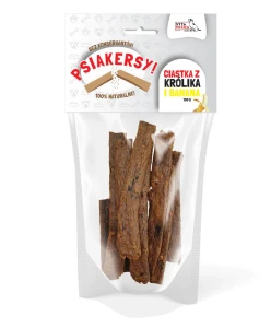 Psiakersy Królik z bananem 100g