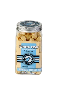 KIWI WALKER 100% BIAŁA RYBA LIOFILIZOWANE SMACZKI 60G