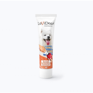 Pasztet dla psa LOVIDOG łosoś 90g   